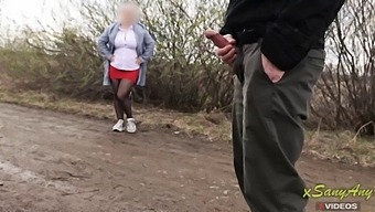 Teen With Big Boobs Masturbates In Public Park, Caught On Hidden Camera By Voyeurous Mom