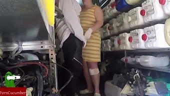 Secretly Recorded Sex At The Workplace With A Hidden Camera