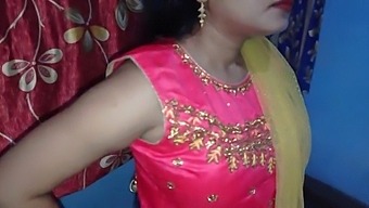 Indian Bride-To-Be'S Wild Night With A Young Maid