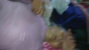 Old Chinese Woman Enjoys Anal Sex