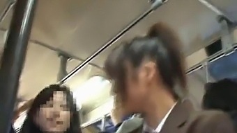Japanese Beauty Engages In Outdoor Sex