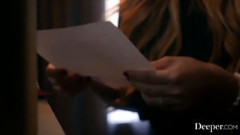 Big Ass Blonde Angel Youngs Submits To Her Master In Rough Reality Video