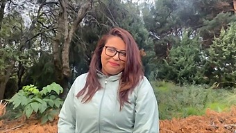 In A Public Place, A Mature Nurse Gives Oral Pleasure For Money