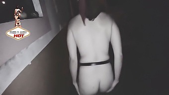 Watch A Naked Andy Hot In A Street Exhibition With A Hungry Mouth