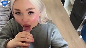 Stepmother Makes A Mistake And Offers Oral Sex To Her Stepson.