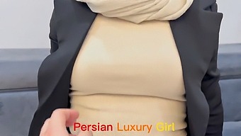Arab Girl With Big Tits And Ass Shows Off Her Fetish Skills In Part 1