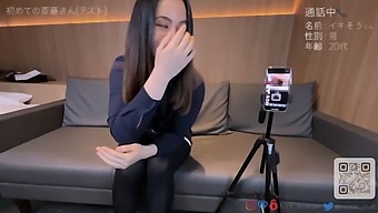 Indulging In Naughty Acts On The Phone With A Squirting Married Woman