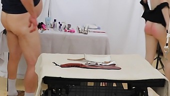 Viva Athena And Candy White In Bdsm Scene With Oral Sex And Facial
