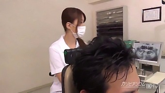 Japanese Dentist With Big Natural Breasts