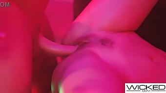 Indulge In A Sinful Threesome With Alexis Tae And Her Partners