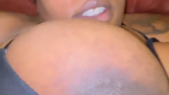 Black Cock Gives Hot Ebony A Massive Facial Cumshot While Maintaining Eye Contact