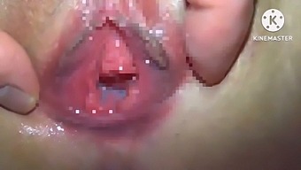Intim Házi Videó Egy Japán Tini Masszív Creampie-Jéről