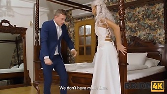 Bride4k'S Threesome Adventure Turns Into A Bisexual Threesome