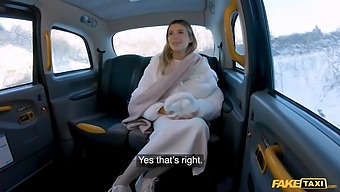 Beautiful Lingerie Model Gets A Rough And Deep Penetration In A Fake Taxi Ride